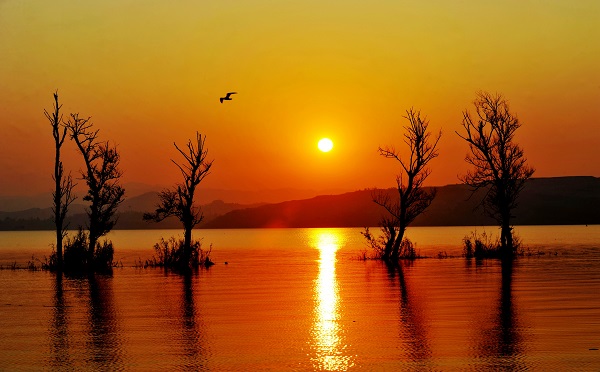 晉寧  天際霞光入水中，水中天際一時紅.jpg