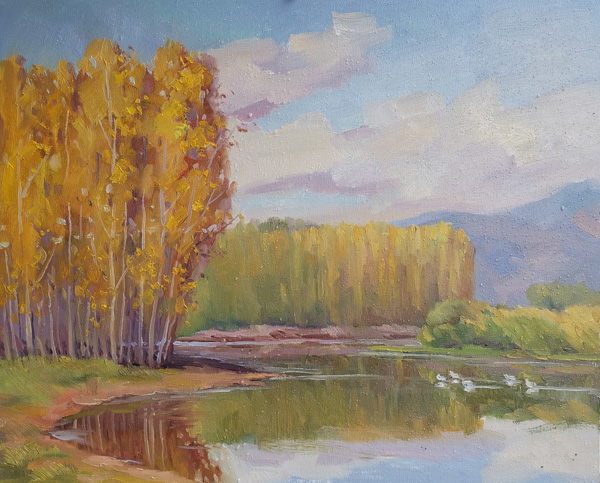 鏡頭 | 畫家筆下的秋日劍川